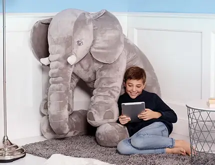 Large elephant plush toys