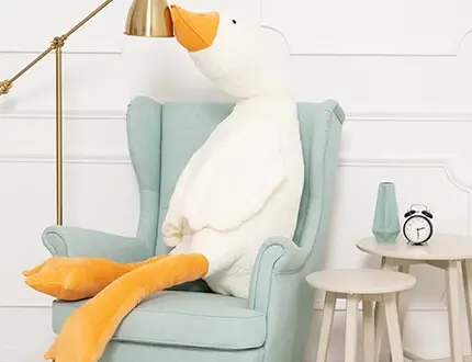 Large goose plush toys