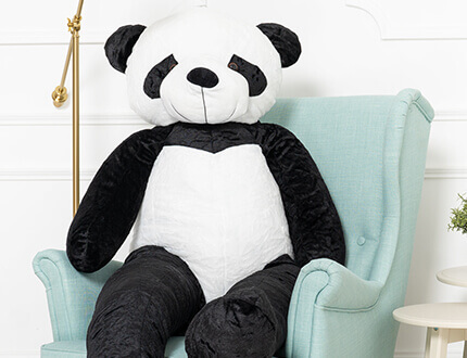 Large panda plush toys