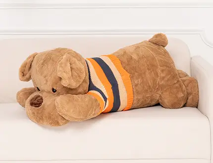 Large dog plush toys