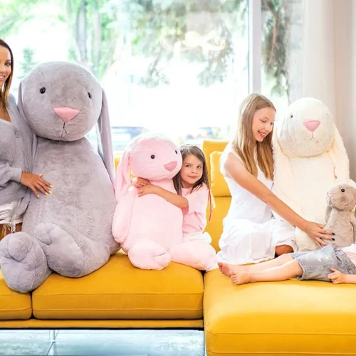 Large bunny plush toys